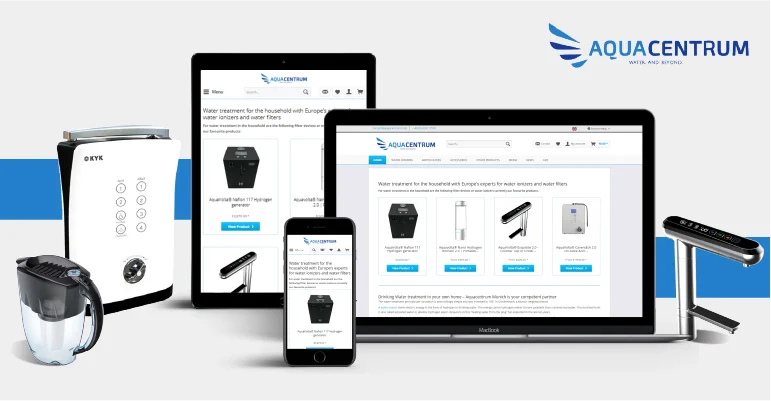 Aquacentrum Relaunch with Shopware | BrandCrock