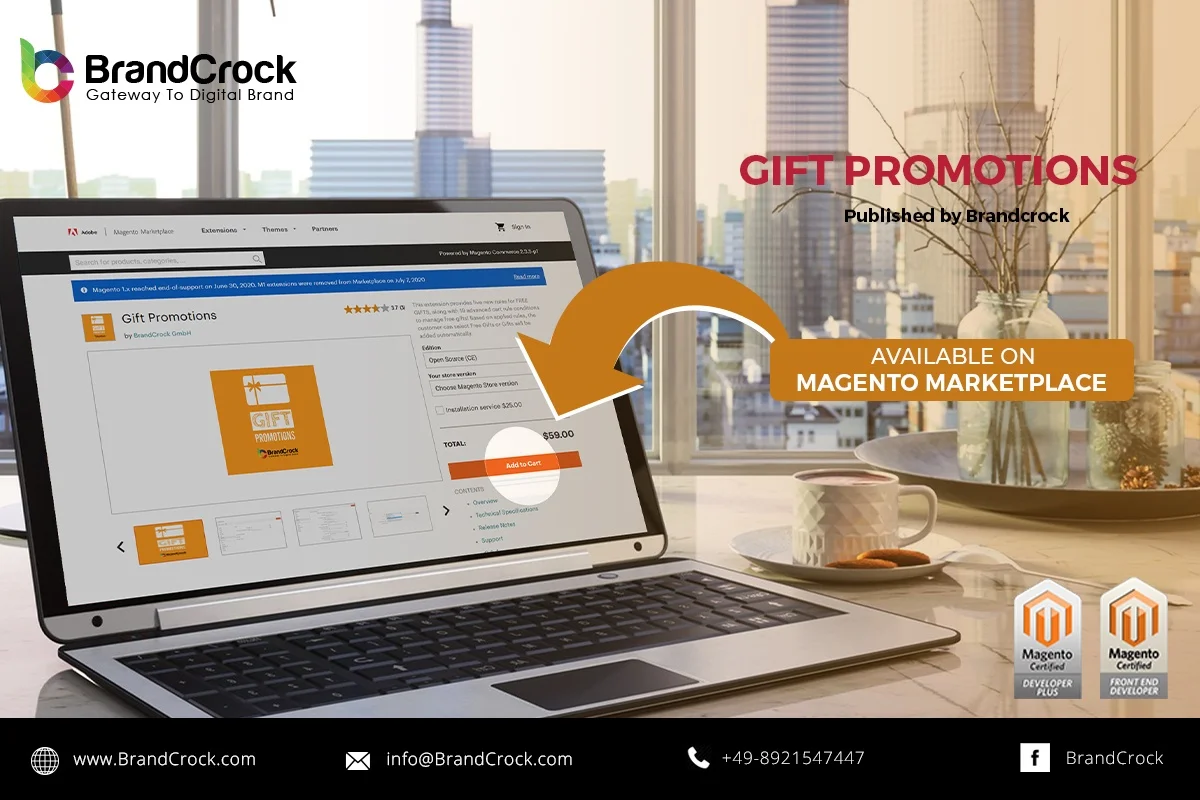 Geschenk-Promotions-Plugin Magento | BrandCrock