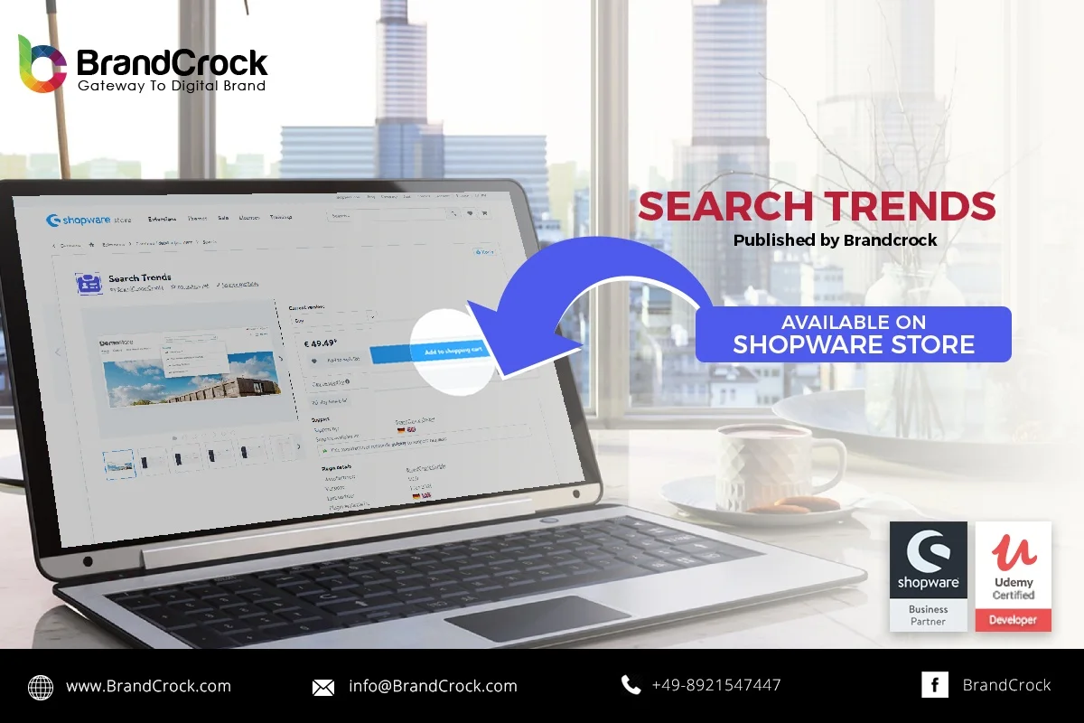 Search Trends Shopware 6 Plugin | BrandCrock