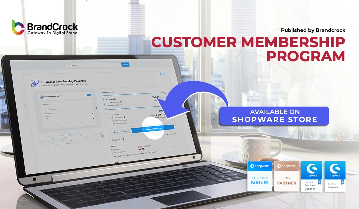 Customer Membership Program Shopware 6 Plugin | BrandCrock